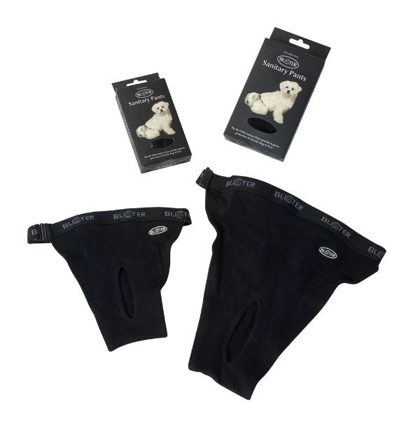 Buster Sanitary Pants Black Size 0