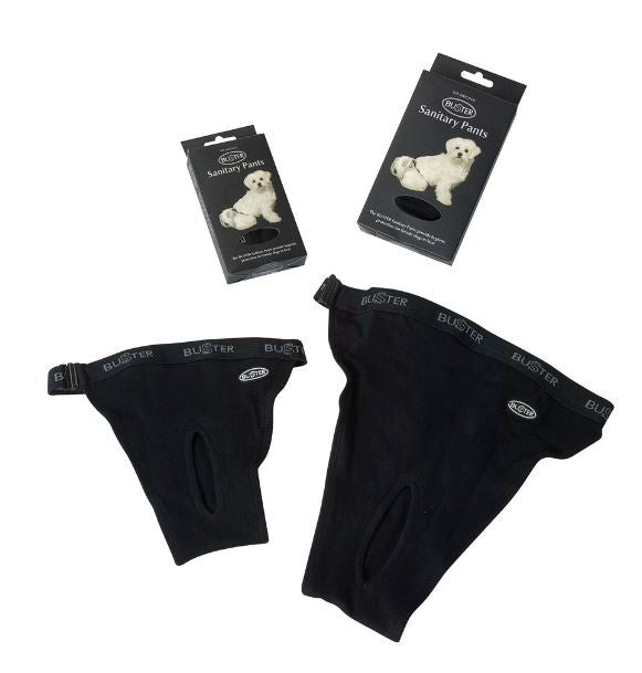 Buster Sanitary Pants Black Size 3