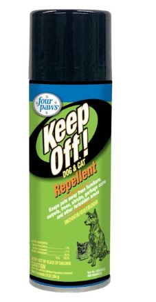 Four Paws Keep Off! I/O Dog And Cat Repellent, Aerosol 10 Oz.