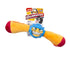 Gigwi - Gladiator Squeaker Inside Plush/Tpr Dog Toy (Medium)  Yellow