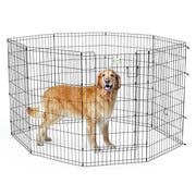 42" Black Exercise Pen with Full MAX Lock Door