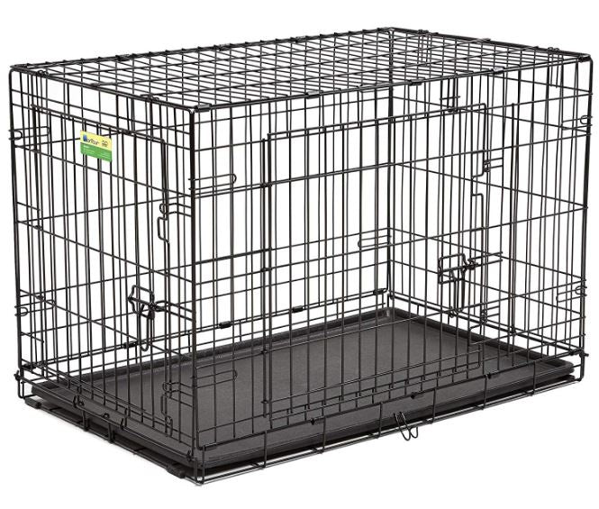 Contour Double Door Dog Crate 36Â€³ 36.5 L X 23.25 W X 24.625 H In