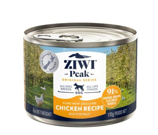 Ziwi Peak - Chicken Recipe Canned Dog Food 170G