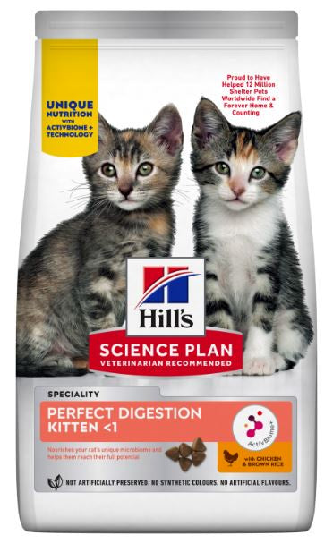Hills - Science Plan Perfect Digestion Kitten Dry Food(1.5 KG )