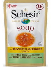 Schesir - Cat Wet Soup-With Wild Tuna And Pumpkin