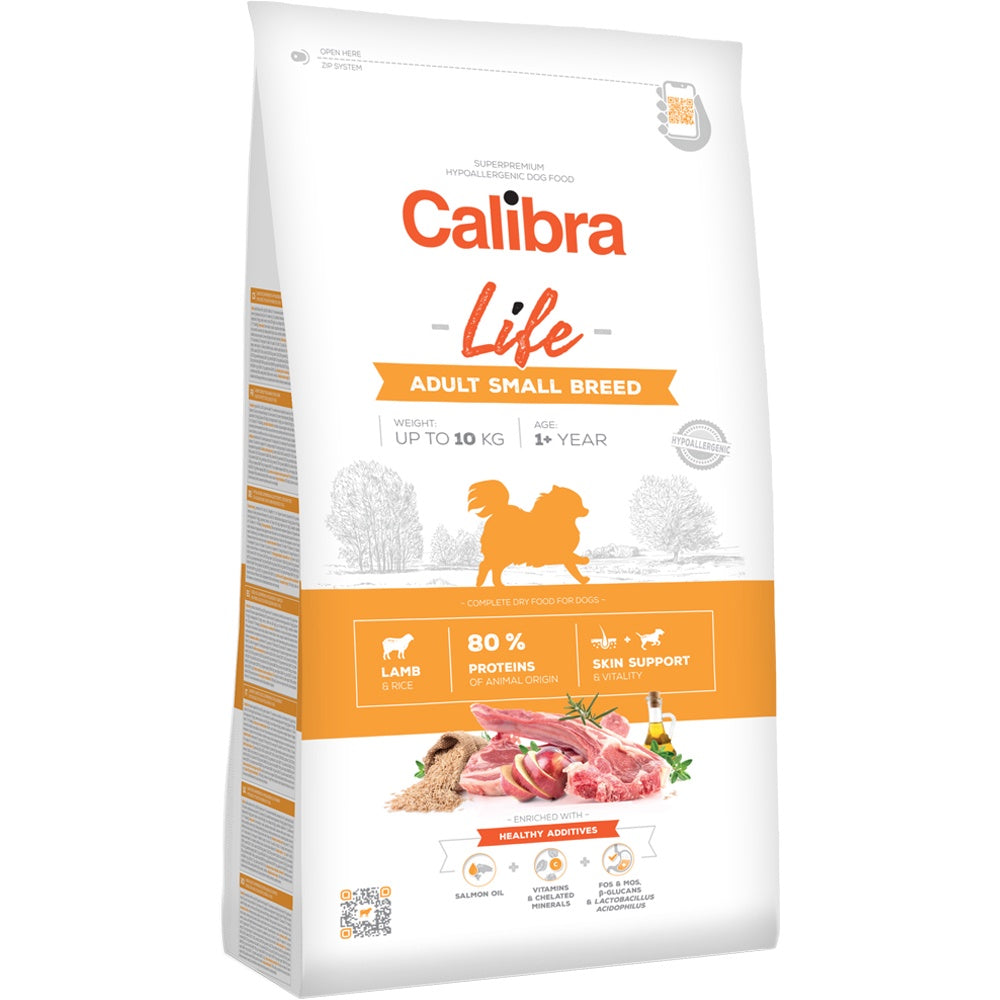 Calibra Dog Life Adult Small Breed Lamb 1.5kg