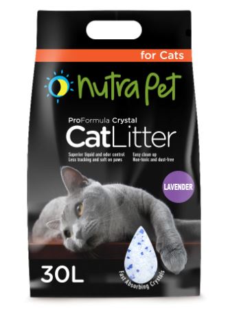 Nutrapet Cat Litter Silica Gel 30L 20Kgs-