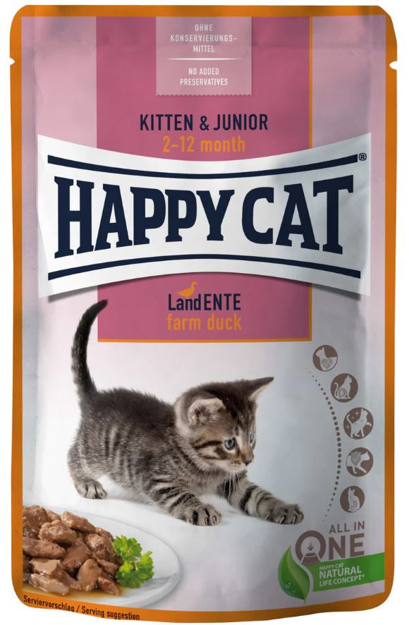 Happy Cat - Kitten & Junior Farm Duck
