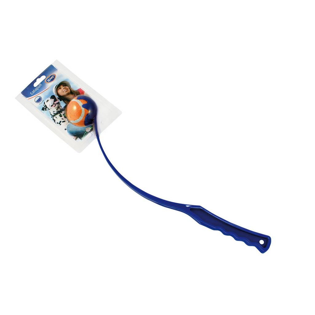 DUVO CATAPULT WITH BALL-S/MED DOG TOY