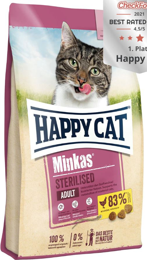 Happy Cat Minkas Sterilized 1.5 KG
