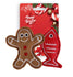 For Paws Happy Holiday - 2 pack Gingerbread Man & Fish - Dog toys