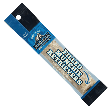 RedBarn Filled Munchie Retriever Beef for Dog 2 oz