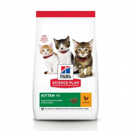 HILL'S SCIENCE PLAN KITTEN WITH CHICKEN DRY CAT FOOD