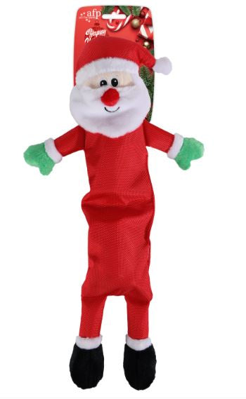 All For Paws Long Body Santa Dog Toys