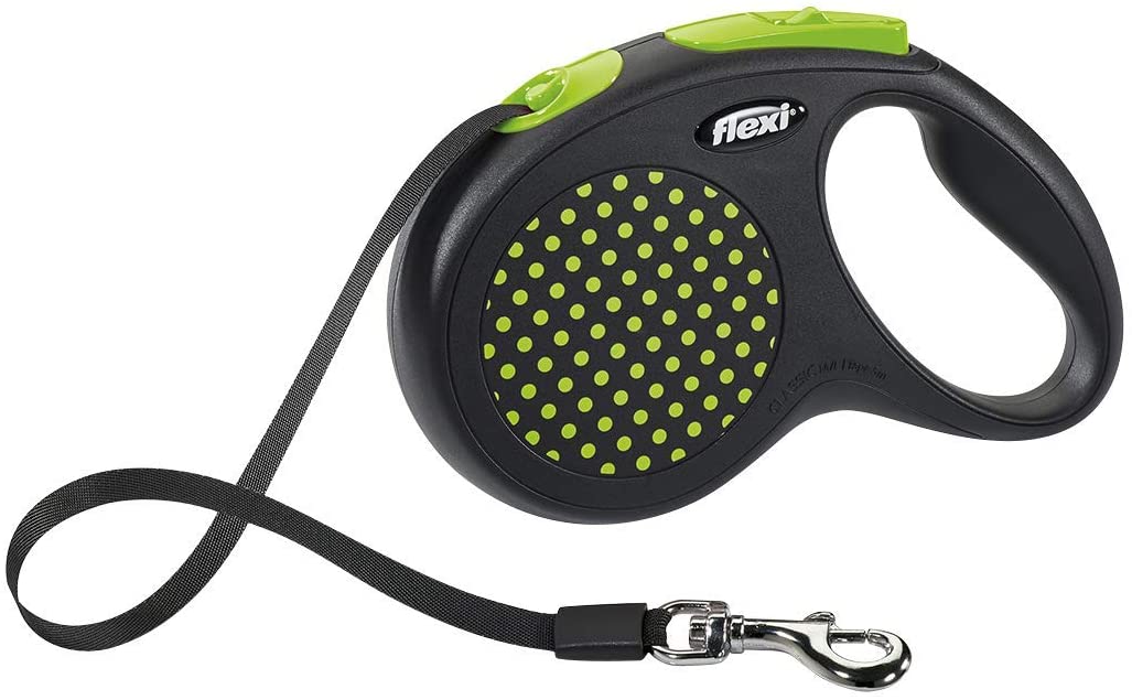 Flexi Design 5 m Cord Dog Leash - Small, Green