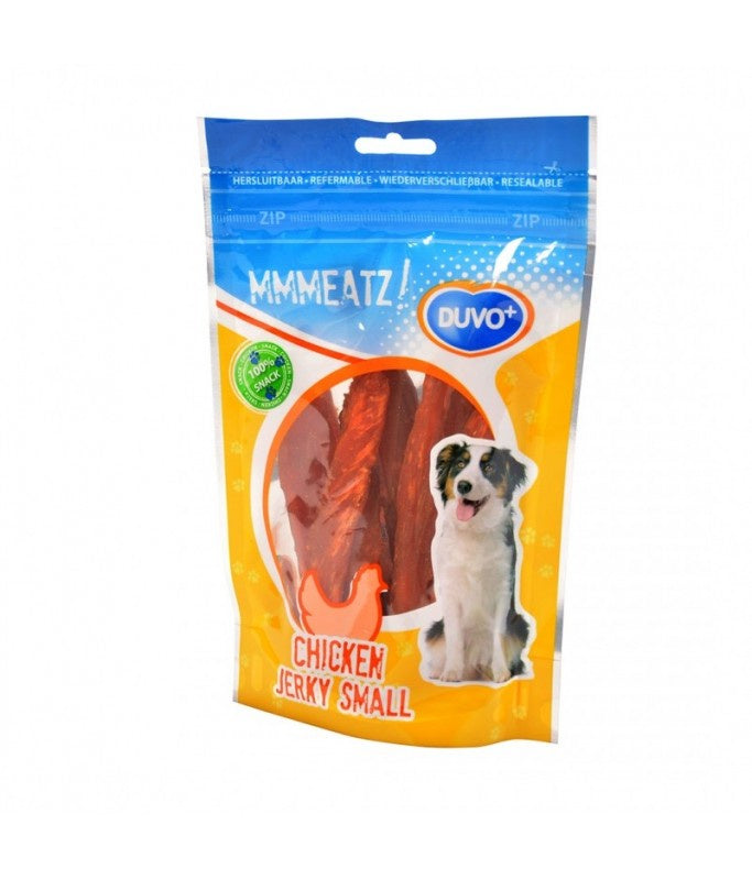 DUVO CHICKEN JERKY SMALL 100G