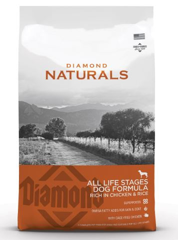 Diamond Naturals - All Life Stages Dog Chicken & Rice Formula Intl 2Kg