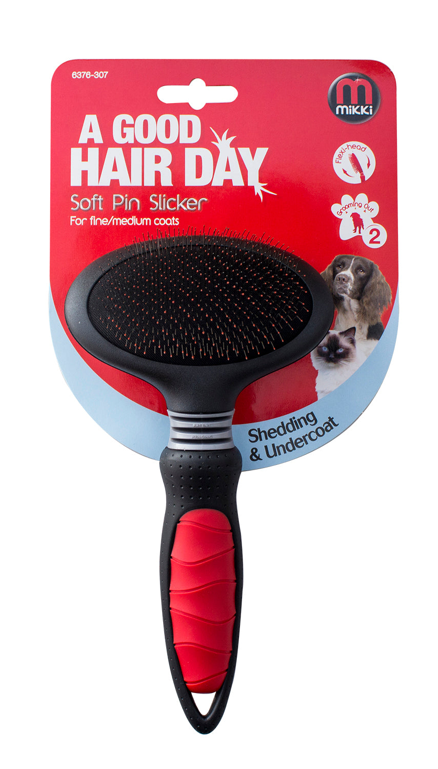 MIKKI - Ball Pin Slicker for Sensitive Skin