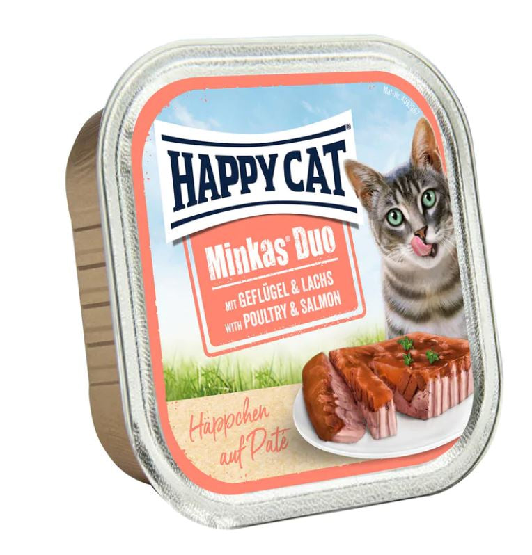 Happy Cat Minkas Duo Poultry & Salmon 100 G