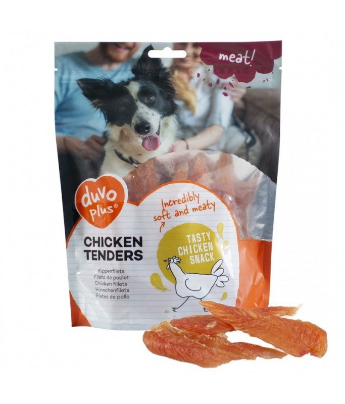 Duvo Dog Snack Chicken Tenders - 400g