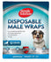 Simple Solution - Disposable Male Dog Wraps