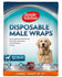 Simple Solution - Disposable Male Dog Wraps