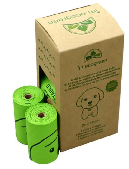 Pets Club Bio Â€“ Degradable Waste Bag, 23*33 CM, 4 Rolls / Box ,15 Bags / Roll