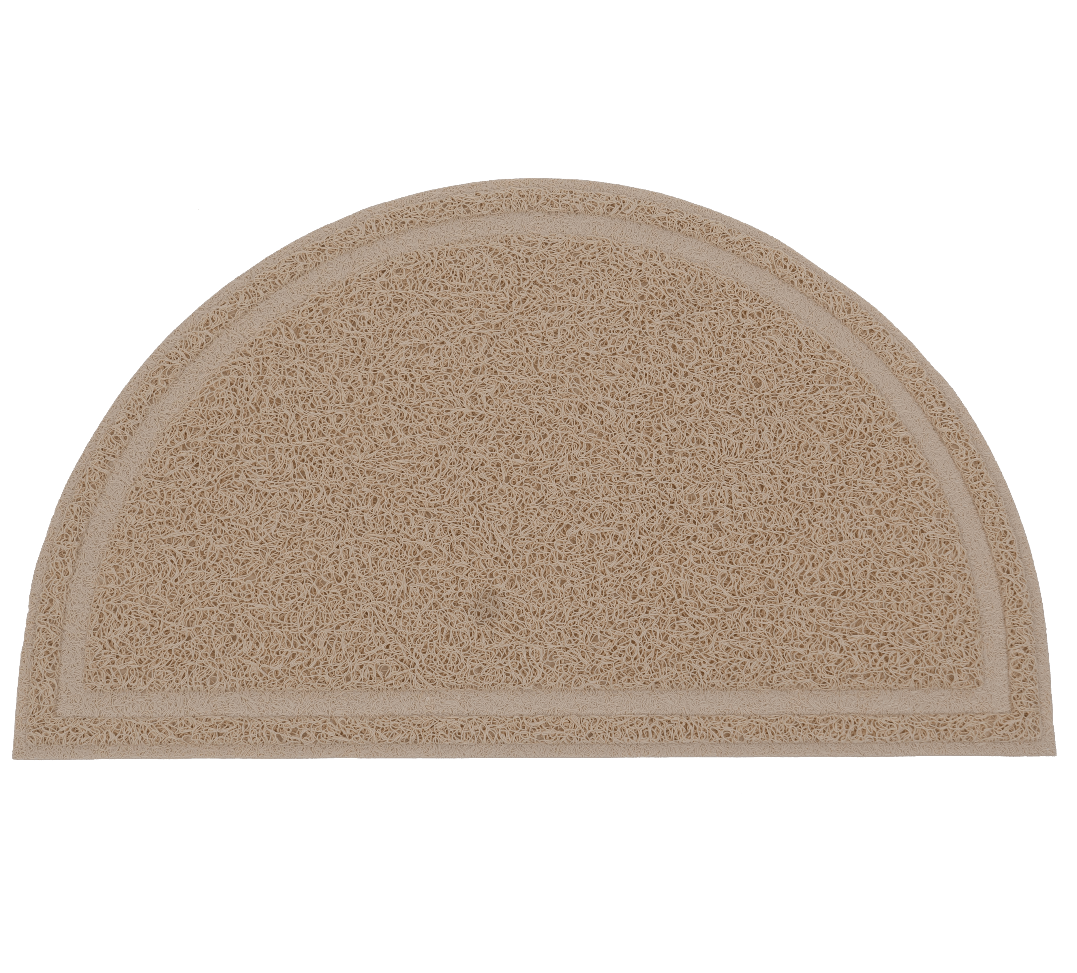 PL - Half-Moon Shape Cat Litter Mat (40 X 25 CM)