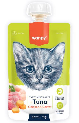 Wanpy Tasty Meat Paste For Cat 90g