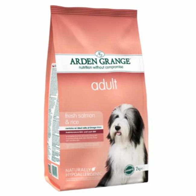 Arden Grange -  Adult Â€“ Fresh Salmon & Rice - 2KG