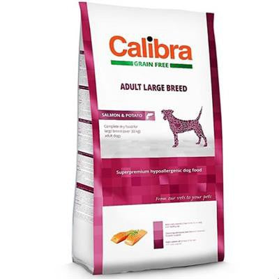 Calibra - Sp Dry Dog Grain Free Adult Large Breed Salmon 2kg