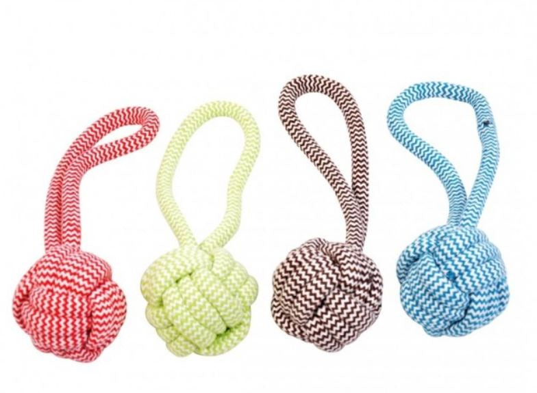 Duvo Scooby Rope Dummy Ball Mixed Colors (Per Piece)