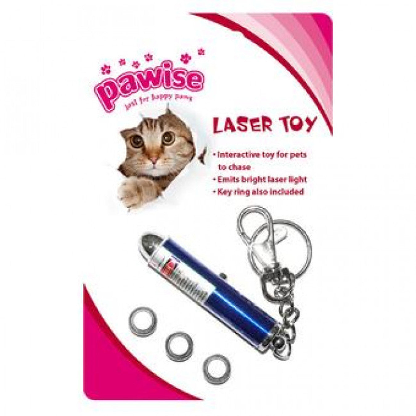 Pawise laster cat toy 7cm