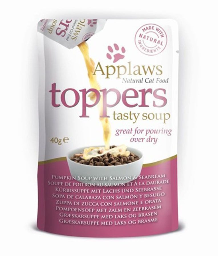 Applaws - Cat Toppers Pumpkin Soup with Salmon 40G