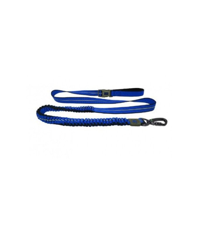 Doco - Vario Easy Snap Bungee Leash Reflective 6Ft - Blue - 1.5 X 180Cm (Small)