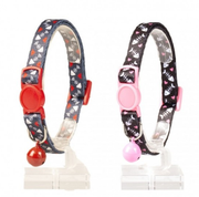 Duvo Cat Collar Texture Bone 2 Nylon Mixed Colors 20 - 30 CM / 10Mm