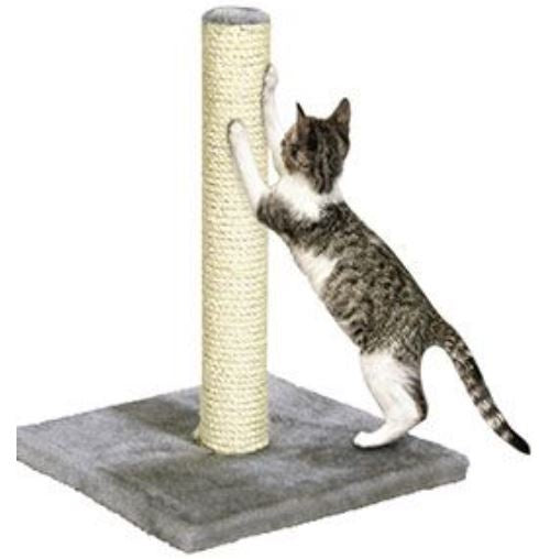 Flamingo Scratching Tree Polset - Grey