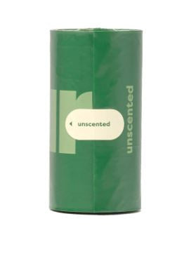 Earth Rated 15 Dog Poop Bags On 1 Roll (Unscented)