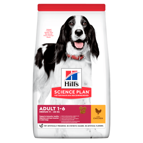 Hill’s Science Plan Medium Adult Dog Food With Chicken (14kg)