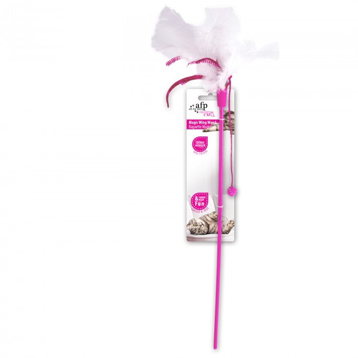 All for Paws Magic Wing Wand - Pink - Cat toys
