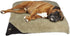 All for Paws - Lambswool Pillow Dog Bed - Small/Brown