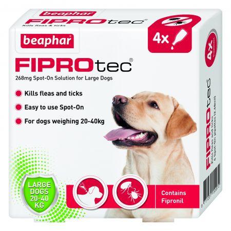 BEAPHAR Fiprotec for Dog 4 Pipettes