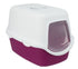 Trixie Vico Litter Box W/ White Hood For Cats - 40X40X56Cm
