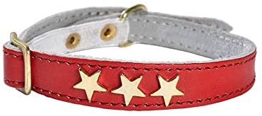 Bobby - Etoiles - Fancy cat collar -Red