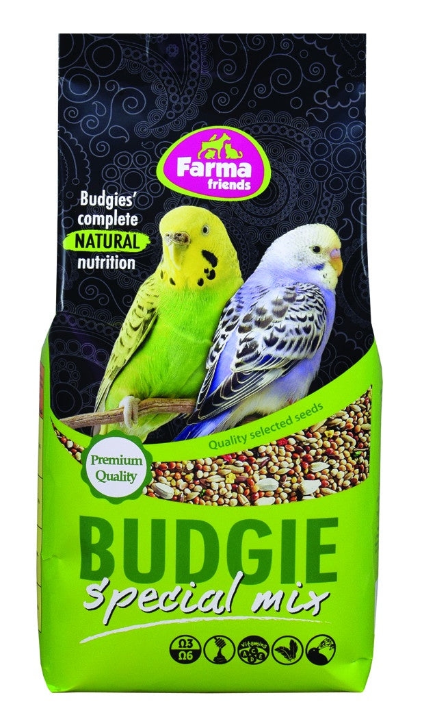 Farma Friends Budgie Special Mix - 1 KG