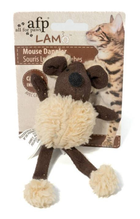 All For Paws - Mouse Dangler - Brown
