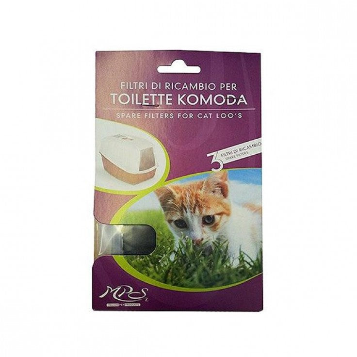 MPS2 - CARBON FILTERS FOR KOMODA CAT LITTER TRAY
