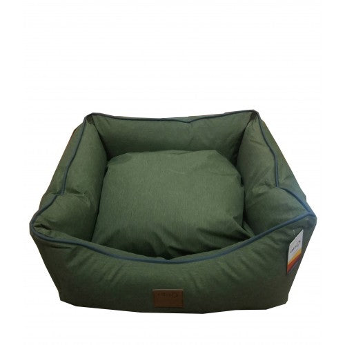 CATRY - PET CUSHION-DARK GREEN