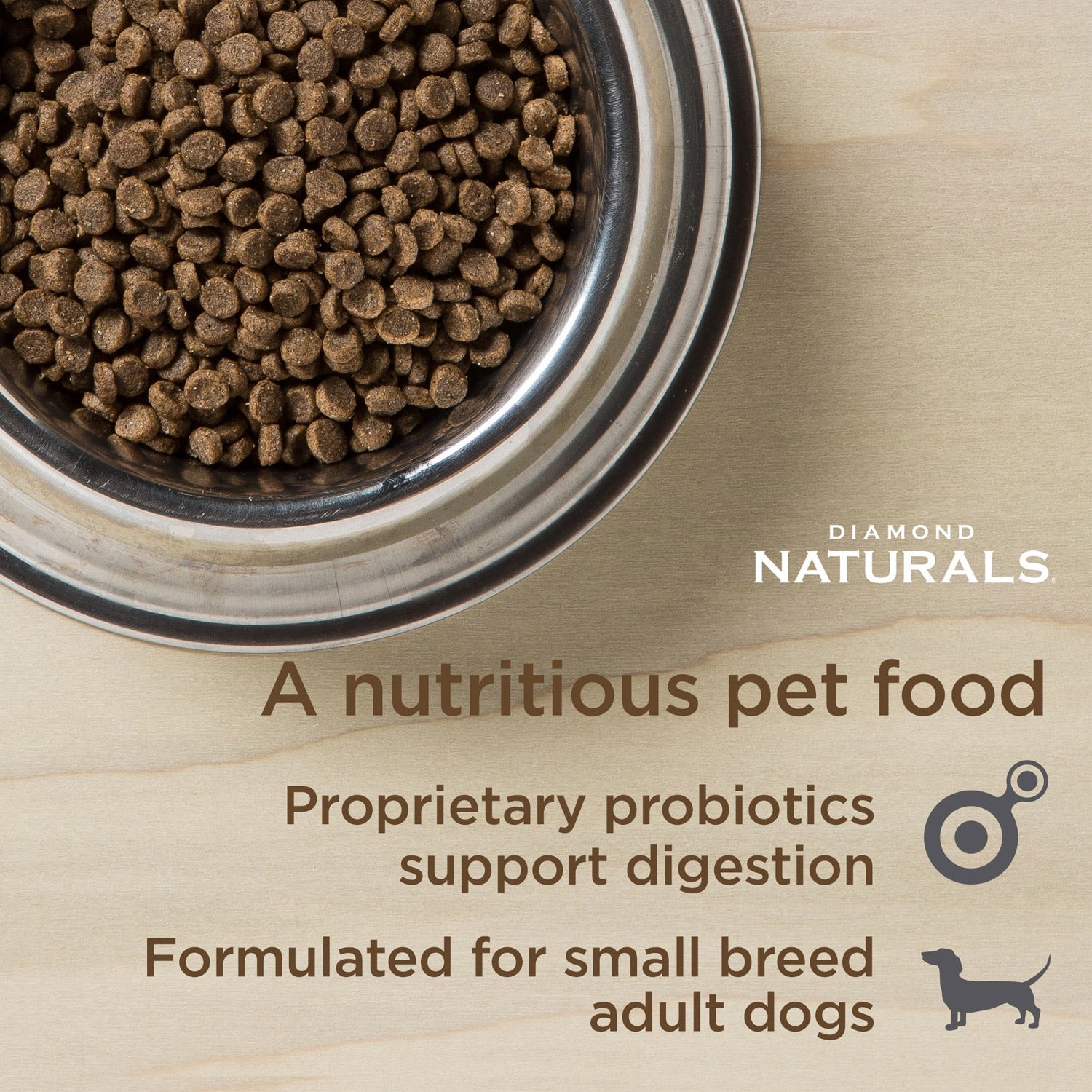 Diamond Naturals Small Breed Adult Dog Lamb & Rice Formula