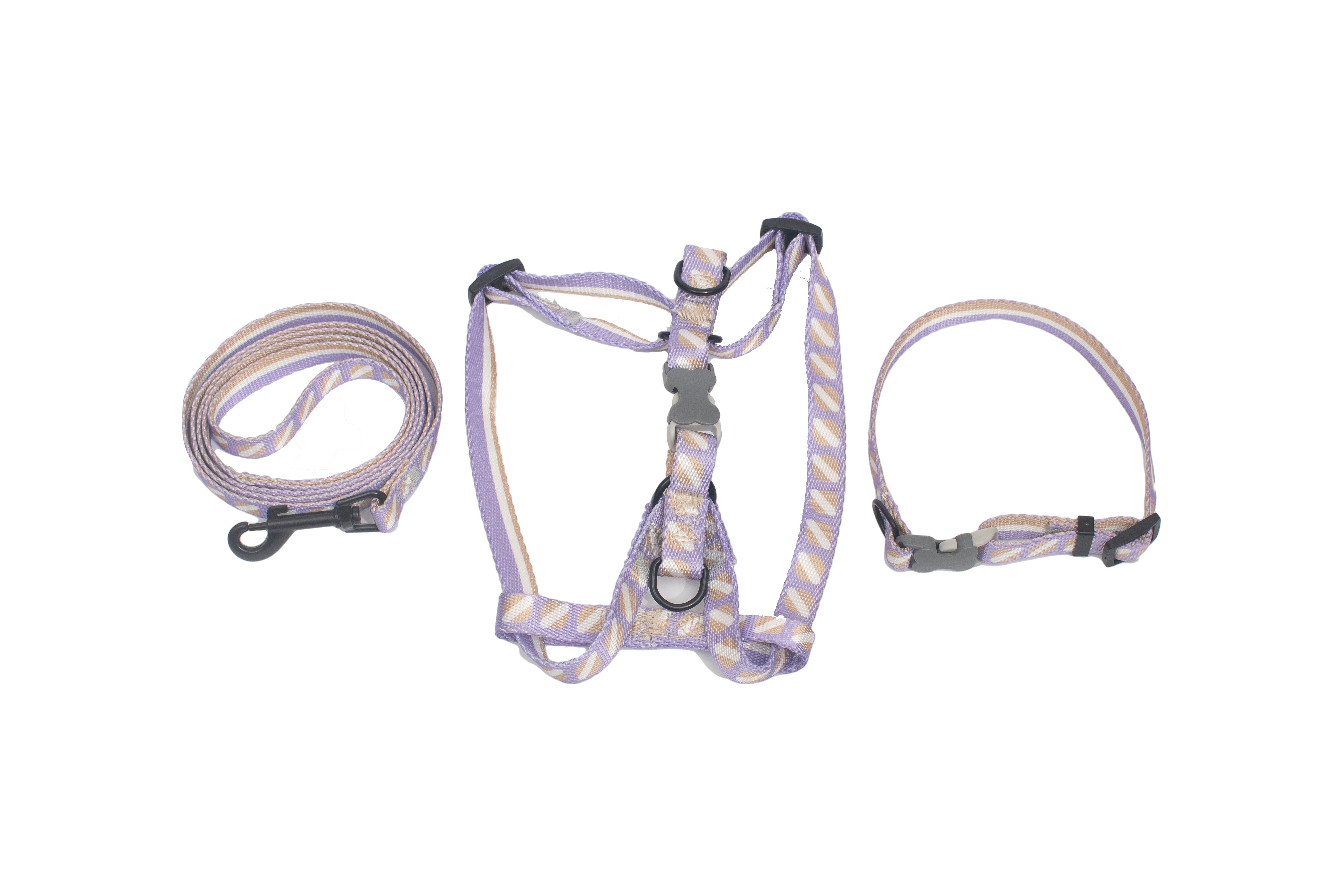 PL - Dog Harness, Collar And Leash Set Large